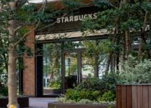飲食店　スターバックスコーヒー勝どき店（飲食店）まで357m