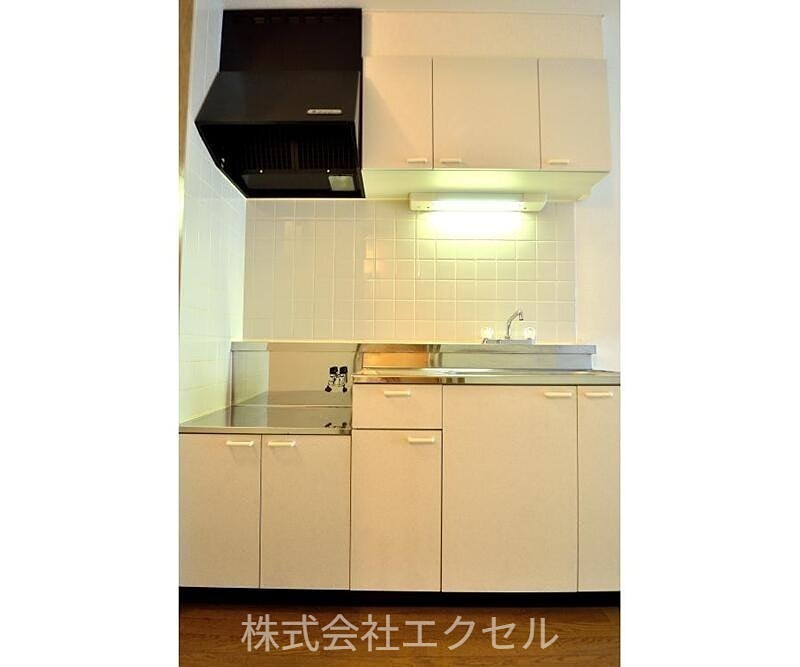 キッチン　お好きなガスコンロが設置できます。