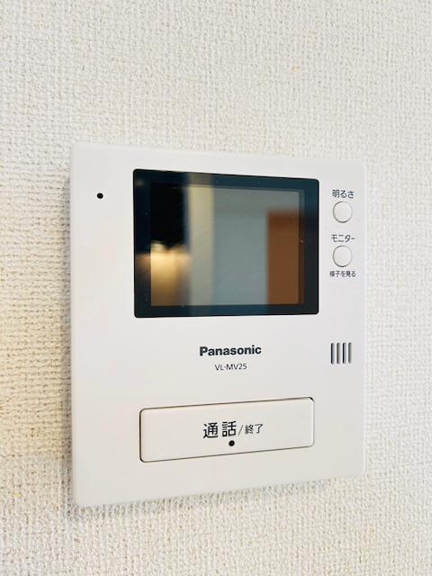 セキュリティ　※別室　参考写真※ 来訪者の顔が確認できるので安心です