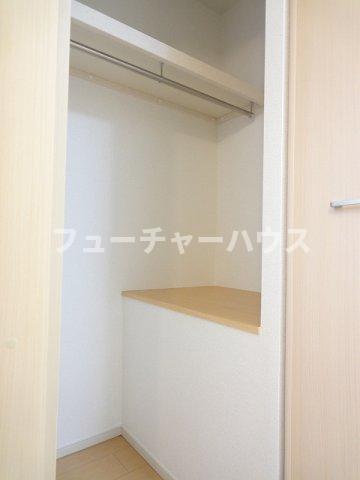 収納　収納のためのスペースです