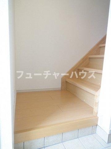 玄関　明るい玄関です