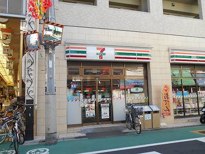 コンビニ　セブンイレブン 荏原中延駅前店（コンビニ）まで227m