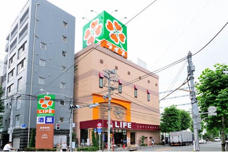 スーパー　ライフ東尾久店（スーパー）まで577m