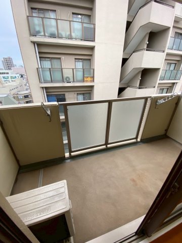 バルコニー　広々としたバルコニーです