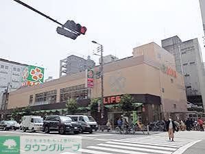 スーパー　ライフ阿波座駅前店（スーパー）まで510m