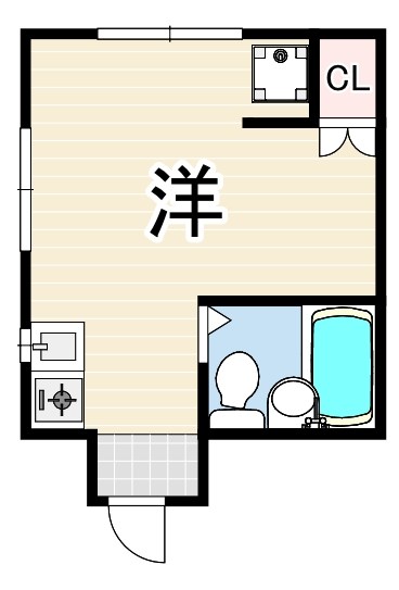 キャスル塚口の間取り写真