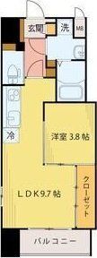 シェルグランデ六丁目南町の間取り写真