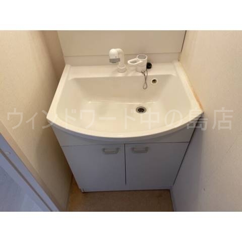 洗面設備　詳細は、ウィンドワード中の島店までご相談下さい。