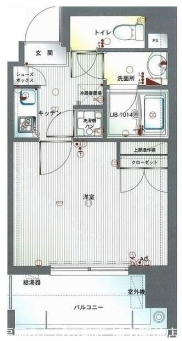 エンクレスト白金の間取り写真