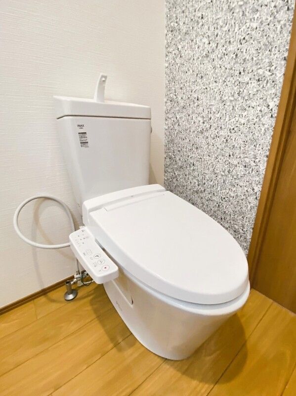 トイレ　ゆったりとした空間のトイレです