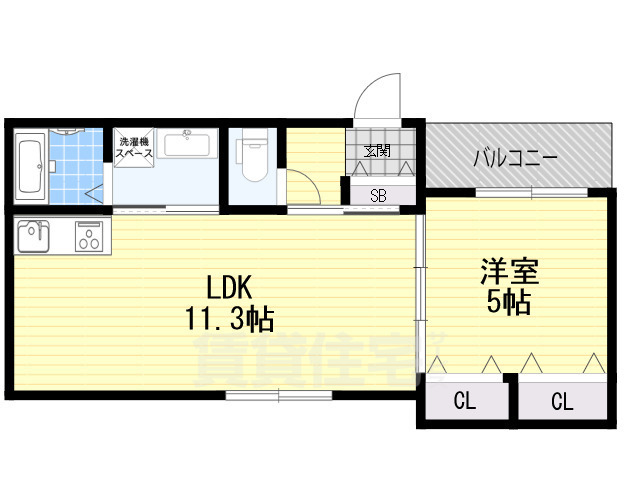 ラモーナ赤川の間取り写真