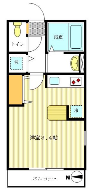 キャロットの間取り写真