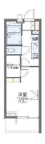 レオパレスメゾン浦和の間取り写真