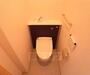 トイレ　清潔感のあるトイレです。