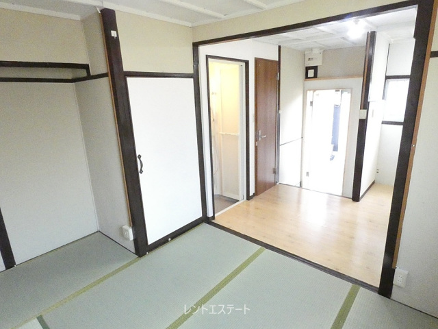 地下鉄御堂筋線 昭和町駅 徒歩10分 1階建 築74年の居間写真
