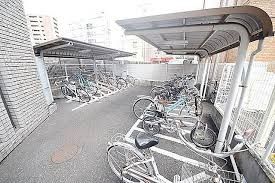 駐車場　駐輪場です