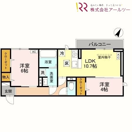 CLASSEUM幸西Iの間取り写真