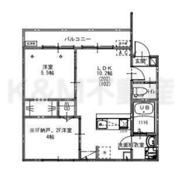 KEIAI RESIDENCE 北小金IIIの間取り写真