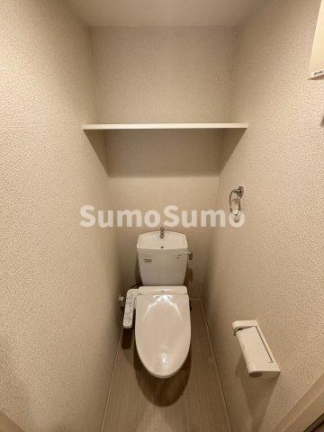 トイレ　ゆったりとした空間のトイレです
