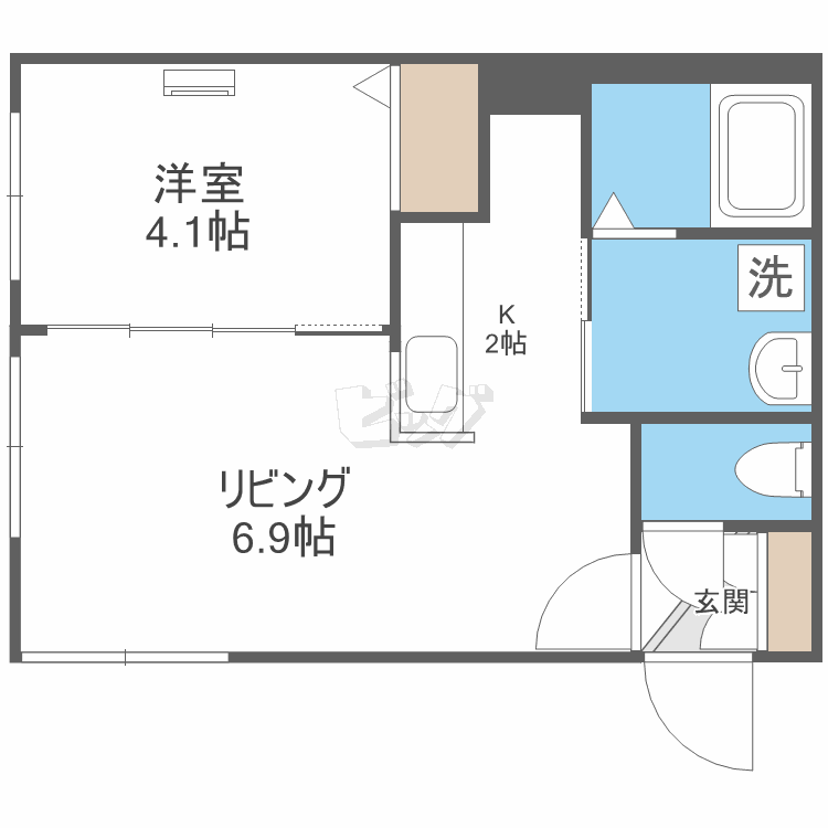 Novello NANGOの間取り写真