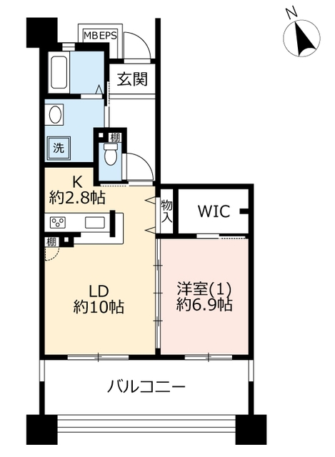 UR新川・島屋敷通りの間取り写真