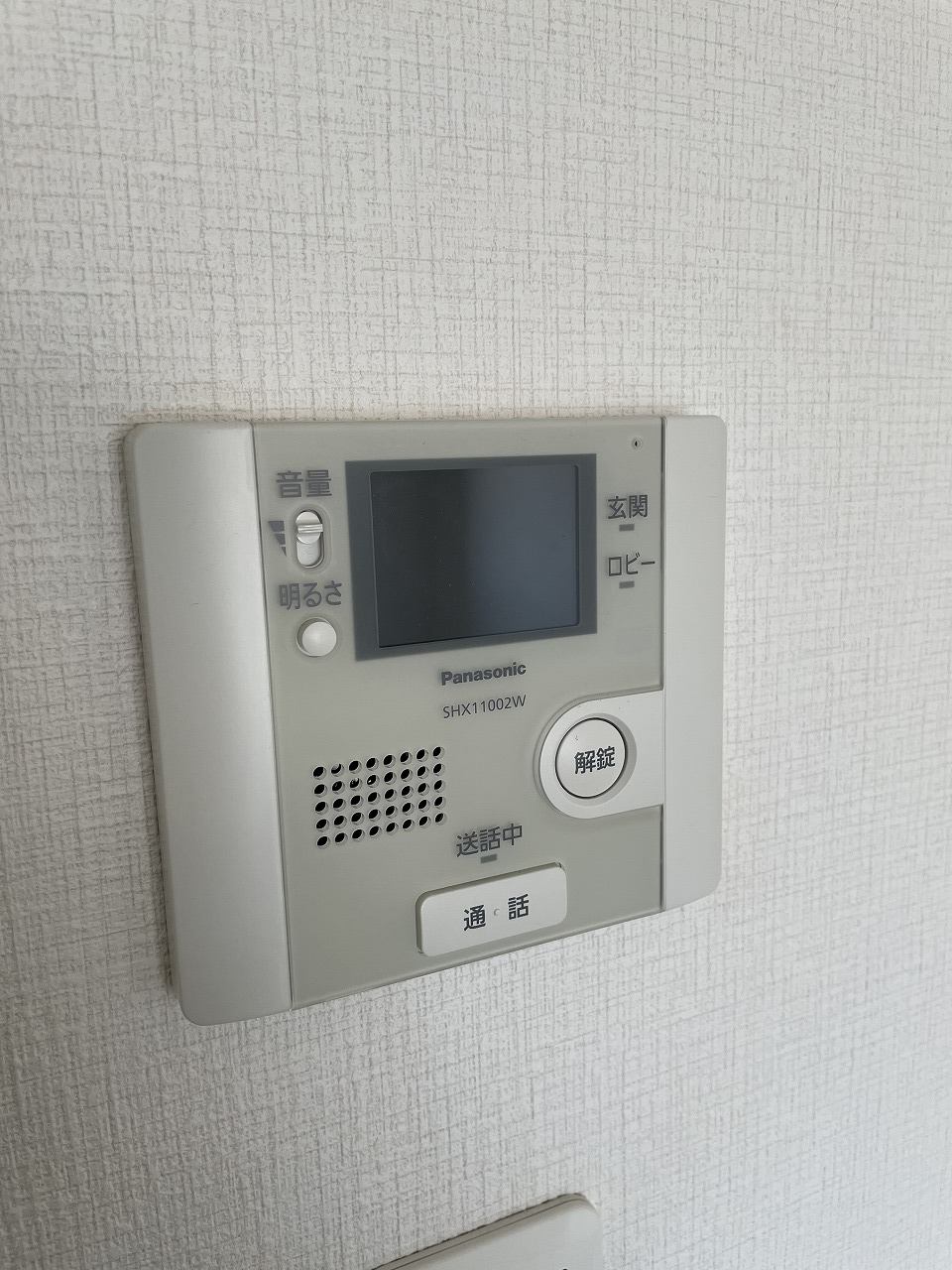 セキュリティ　TVモニター付きインターホン