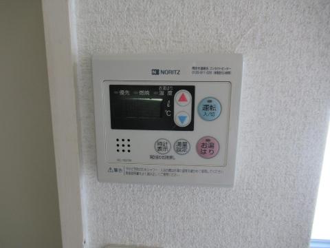 その他設備　給湯操作パネル