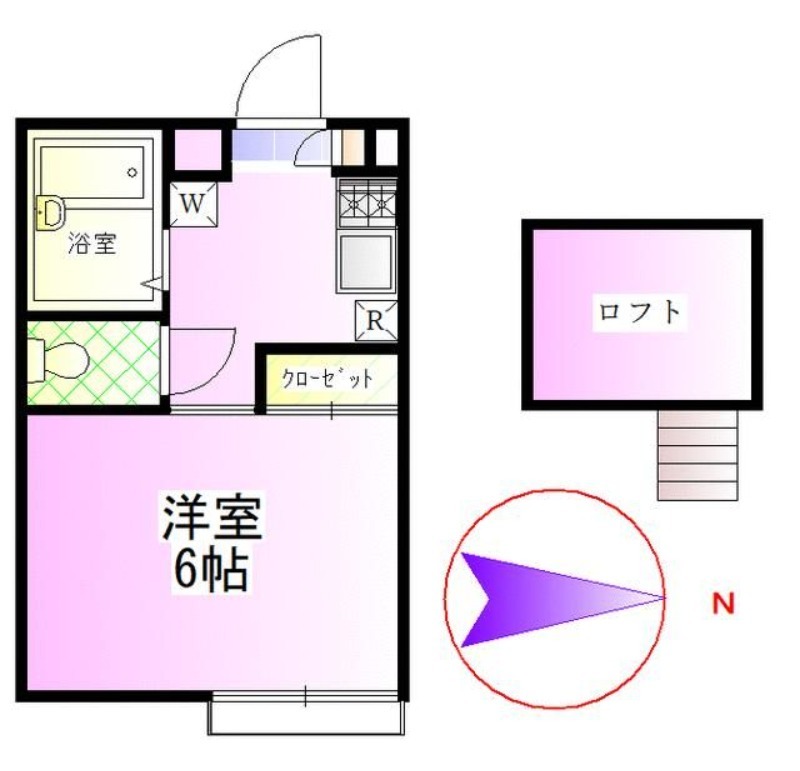 小手指第一レジデンスの間取り写真