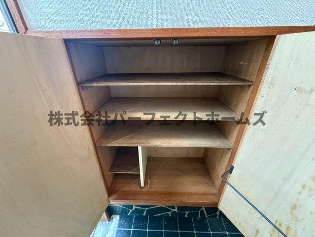 収納　十分な収納スペースがあります