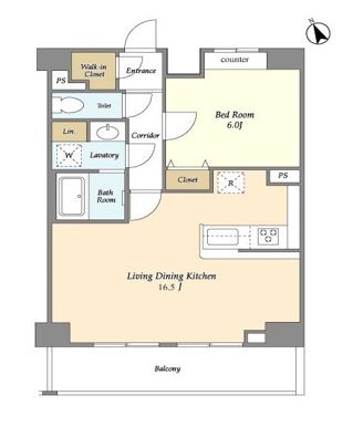 Lien西五反田 リアン西五反田の間取り写真