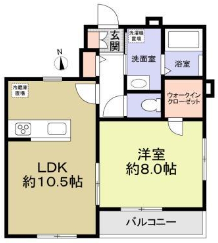 maison de Lumiereの間取り写真