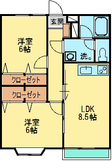 アークハイツの間取り写真