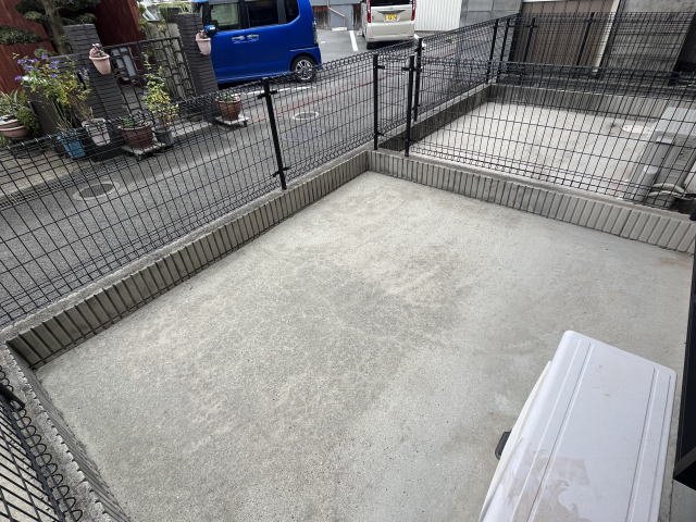 バルコニー　専用庭