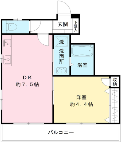 田中邸の間取り