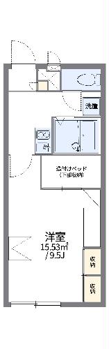 レオパレスベラージオの間取り