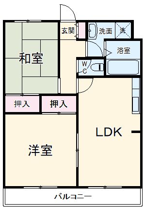 ノ－ブルライフムラマの間取り