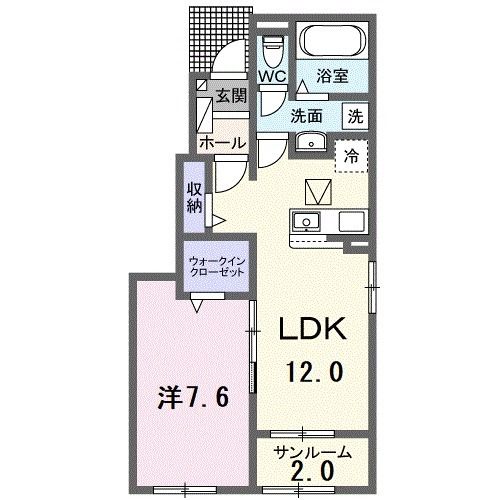 雅　Ｃ棟の間取り