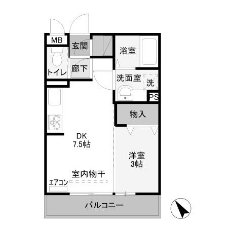 ガーデンハイツリリーフの間取り