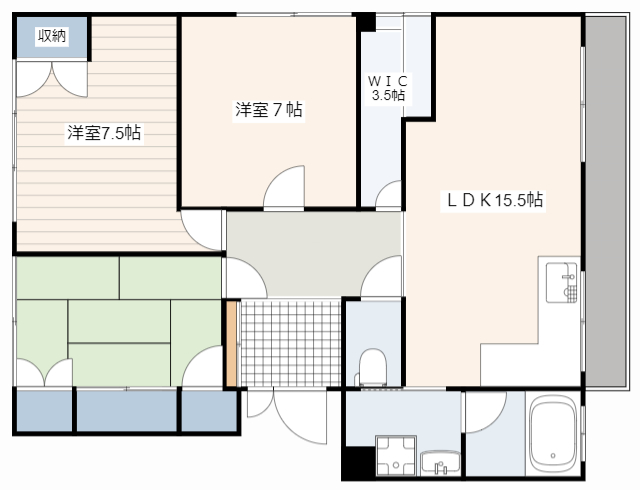 井上ビルの間取り