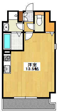 姫路市忍町のマンションの間取り