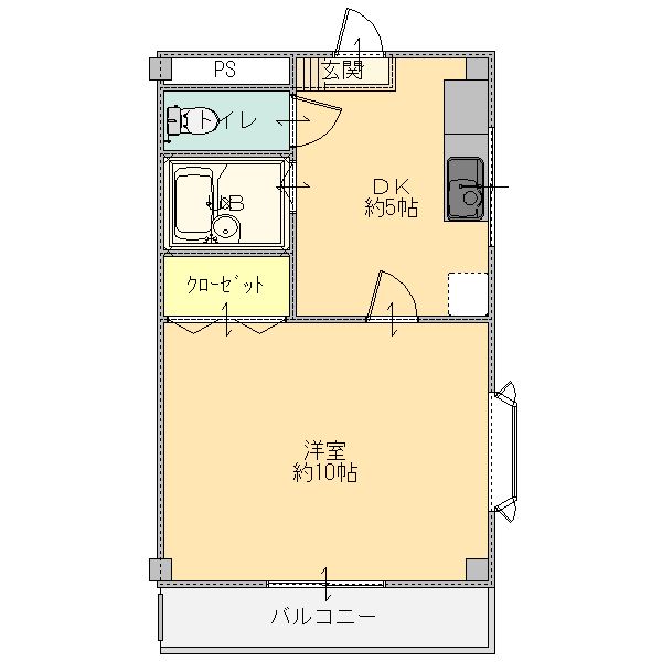 ファーストシティー２１の間取り