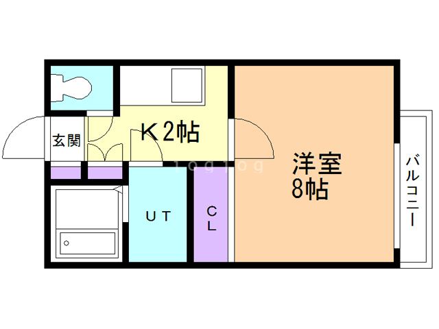 サンジョルディの間取り