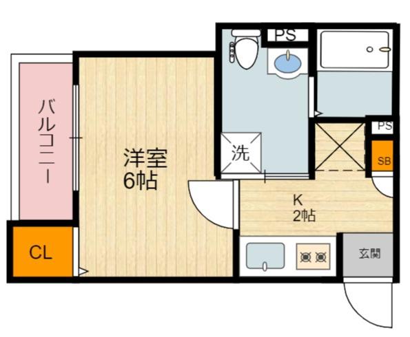 CRASTINE住吉大社の間取り