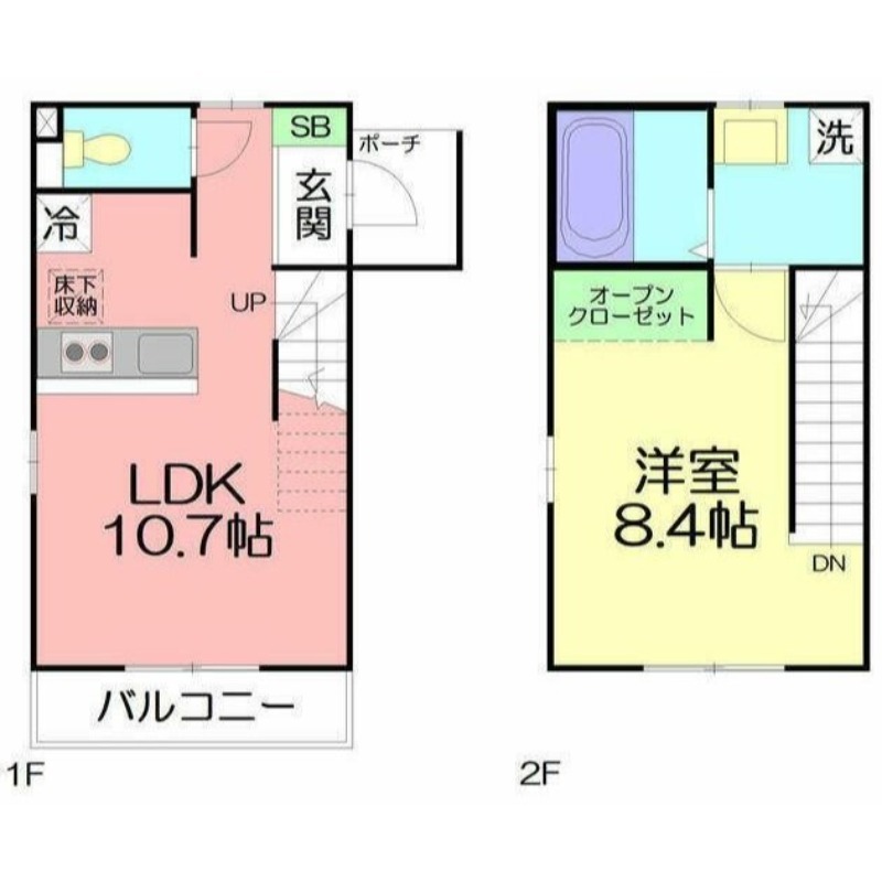 フォルストヴィラ鵠沼の間取り