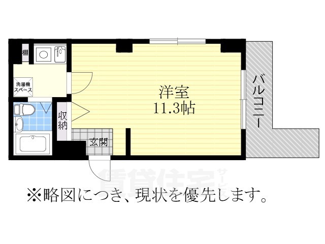 パルナス本町通の間取り