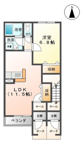 コンフォルトの間取り