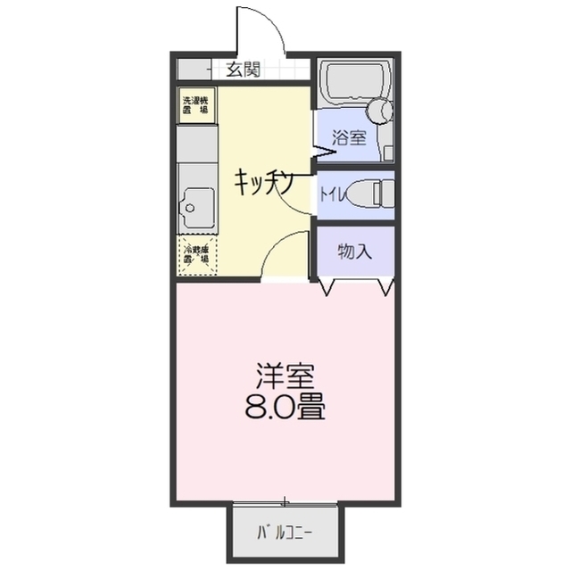 ビューハウス志麻の間取り