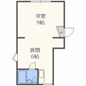 Residence　JD(レジデンスジェイディー)の間取り