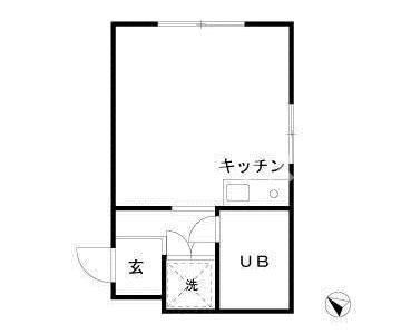 エムズ東船橋の間取り