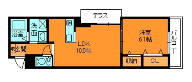 ブランドールαの間取り